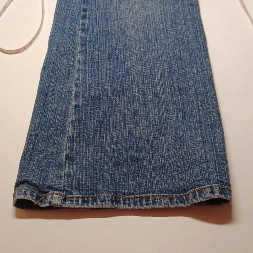 SO flare juniors size 11 Average jeans top yellow stitches boot cut - Picture 8 of 10